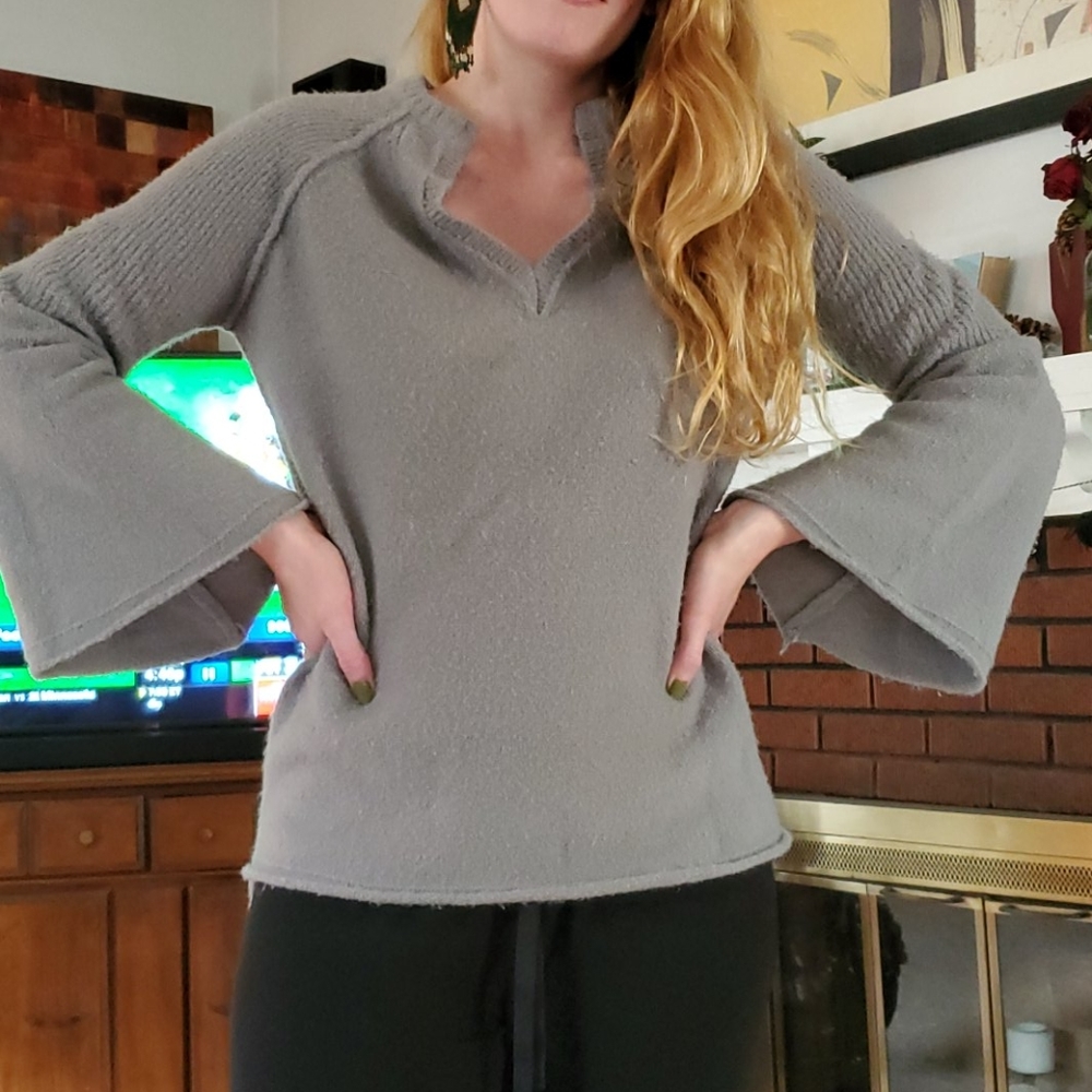 Bell Sleeve Sweater